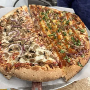 Like this well done crispy crust!