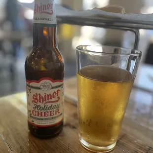 Cold beer on tap or by can / bottle