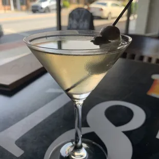 Dirty martini