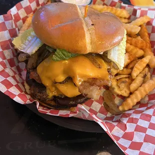 Double American Burger