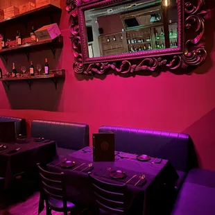 the interior of a restaurant