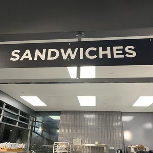 the interior of a sandwich shop