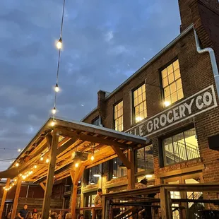 the exterior of the grocery co