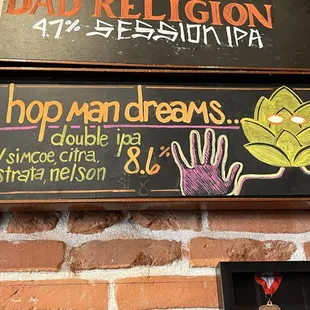 I love this art for this beer that I had to photo it :)