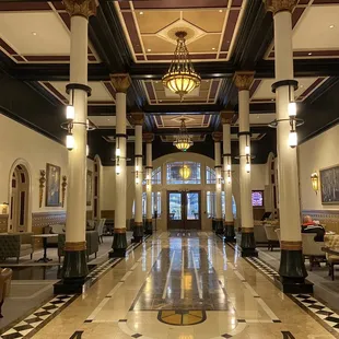 The lobby