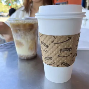 Lavender Latte (Iced and hot)