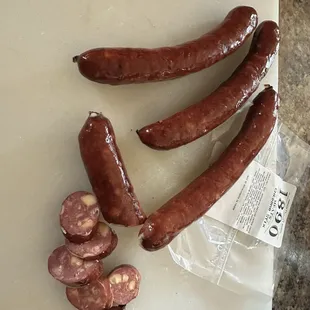 Smoked Cheddar Beef Sticks
