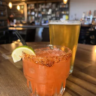 oysters and mussels, drink