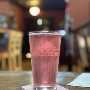 Pomegranate spritzer