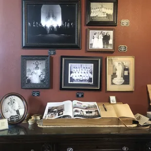 Former weddings in church