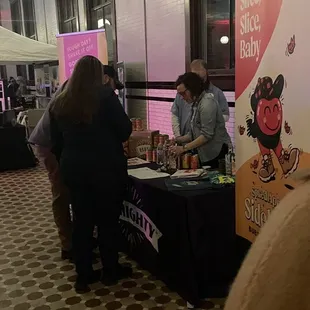 Hi &amp; Mighty distillery at the Indiana Beer on Tap event. This was such a unique piece venue for a tasting event, fun and open vibe!