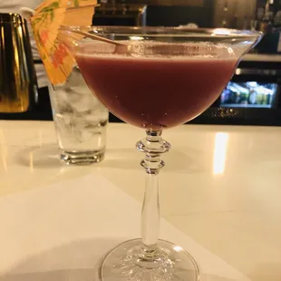 Hawaiian drink with umbrella : )