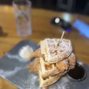 Chicken Waffly Tower