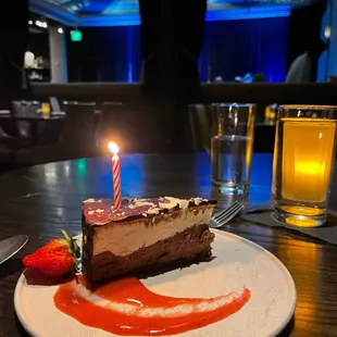 Chocolate mousse cake