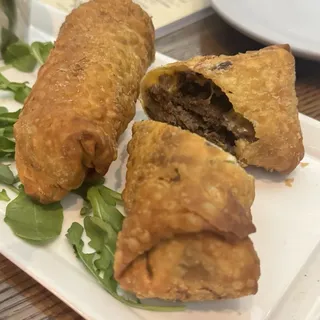 Philly Cheesesteak Egg Rolls
