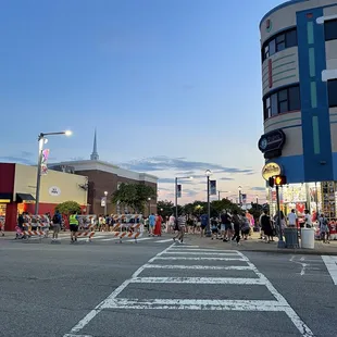 Street just next by the hotel