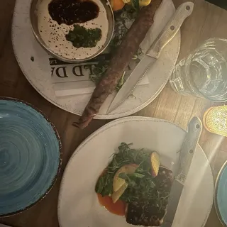 Grilled Halloumi Cheese - Dinner