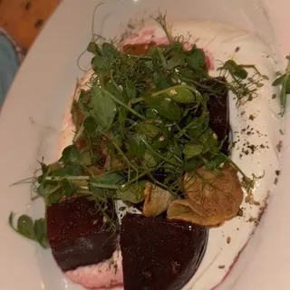 Grilled Heirloom Beets - Dinner