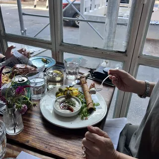 Mushroom Cigars (V) - Dinner