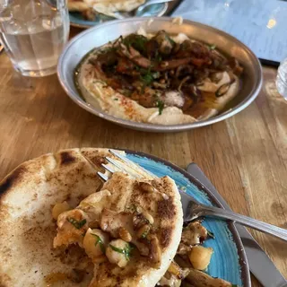 Rotisserie Chicken Hummus - Dinner