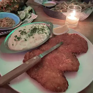Safta's Chicken Schnitzel - lunch