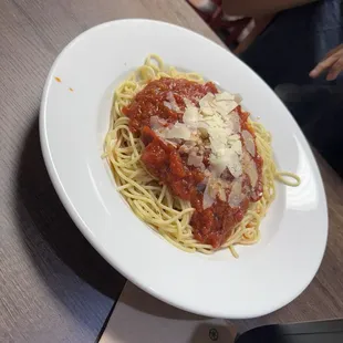 Spaghetti with Marinara Sauce