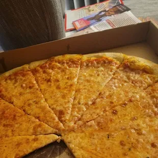 Cheese pizza,  the BEST!