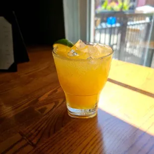 Mango, flavored margarita