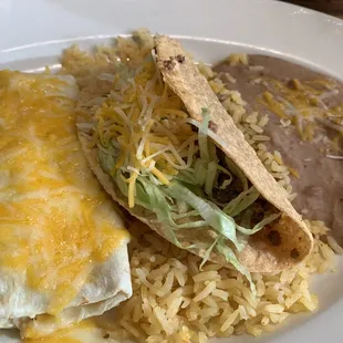 Ground Beef Chimichangas