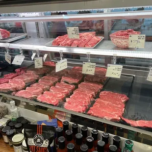 Steak  selection!