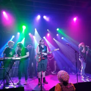 Girl's Rock Jacksonville   -  BEACH DEATH on stage