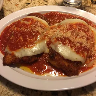 Chicken parmigiana