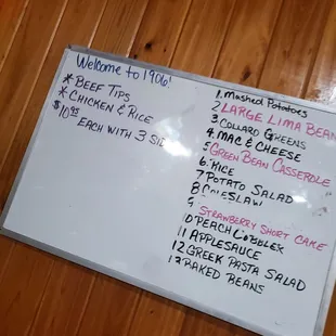 Damn it, ribs were rubbed off the menu as soon as we came in! lol