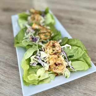 Shrimp Lettuce Cups