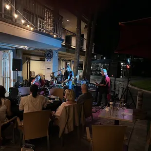 The band 90 Proof is playing at 1906&apos;s patio.