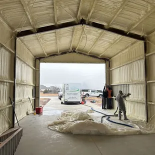 2" closed cell spray foam