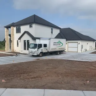 New construction insulation in Edmond Oklahoma