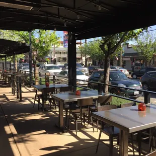 View from patio