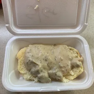 Plain Gravy Biscuit