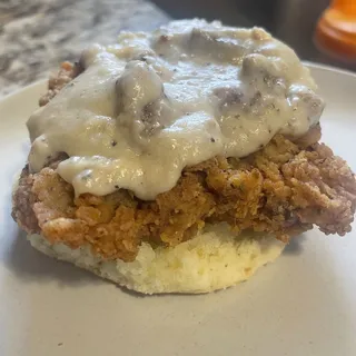 Steak Gravy Biscuit