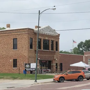 View from the street. Check in the Nebraska passport