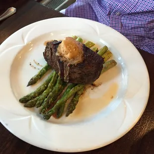 Beef with asparagus