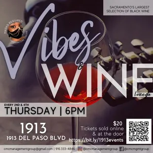 a glass of wine with the words vibes of wine on it