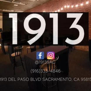 a photo of a room with tables and chairs