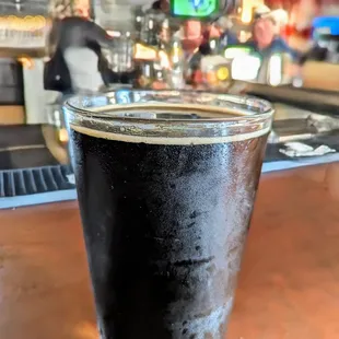 a pint of beer