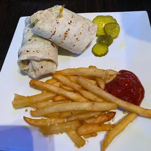 Chicken Caesar wrap