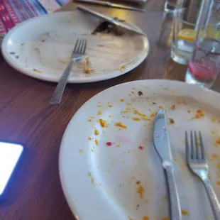 All gone.  Can we like the plates?
