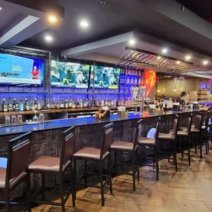 a view of the bar