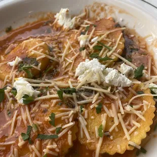 Goat Cheese Ravioli