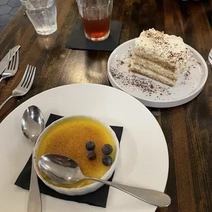 Highly recommend dessert, if you can fit it in! We got crème brûlée and tiramisu. Next time I&apos;ll order a smaller dinner so I&apos;m not stuffed!